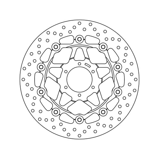 Brembo Serie Oro bremseskive flytende
