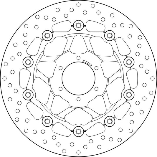 Brembo Serie Oro bremseskive flytende