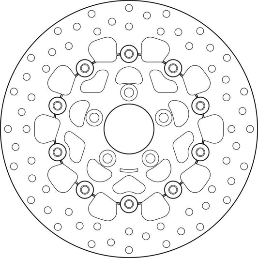 Brembo Serie Oro bremseskive flytende
