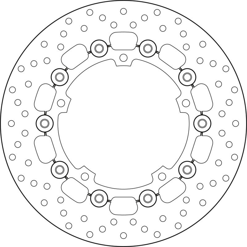 Brembo Serie Oro bremseskive flytende