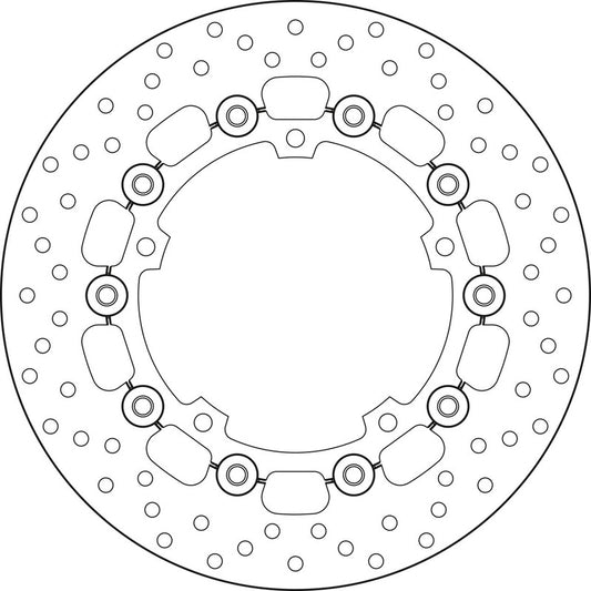 Brembo Serie Oro bremseskive flytende
