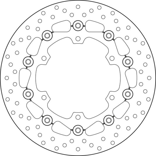 Brembo Serie Oro bremseskive flytende