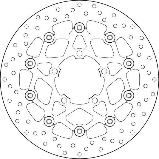 Brembo Serie Oro bremseskive flytende