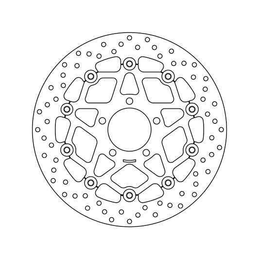 Brembo Serie Oro bremseskive flytende