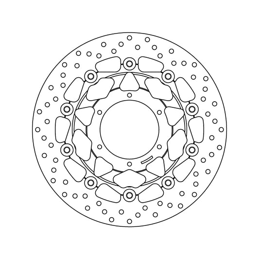 Brembo Serie Oro bremseskive flytende