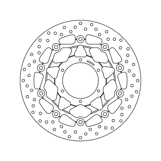 Brembo Serie Oro bremseskive flytende