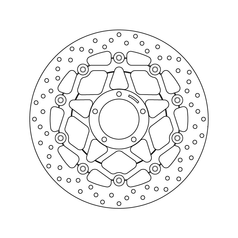 Brembo Serie Oro bremseskive flytende