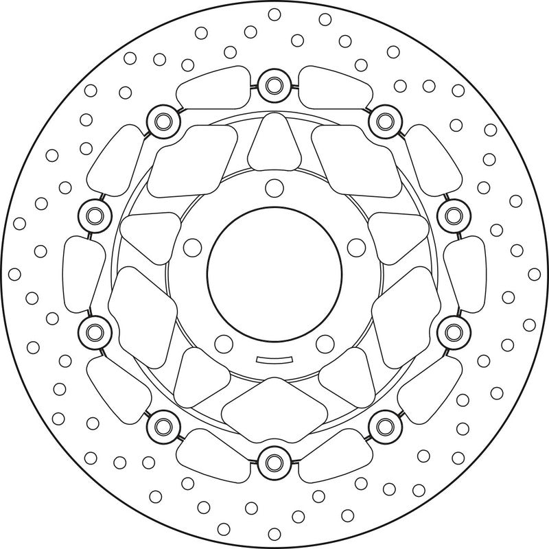 Brembo Serie Oro bremseskive flytende