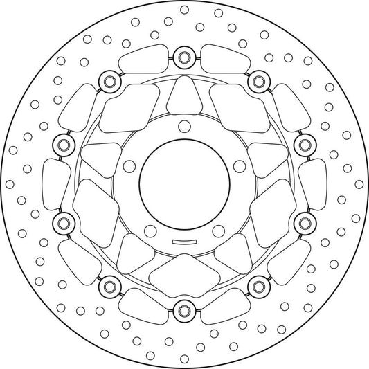 Brembo Serie Oro bremseskive flytende