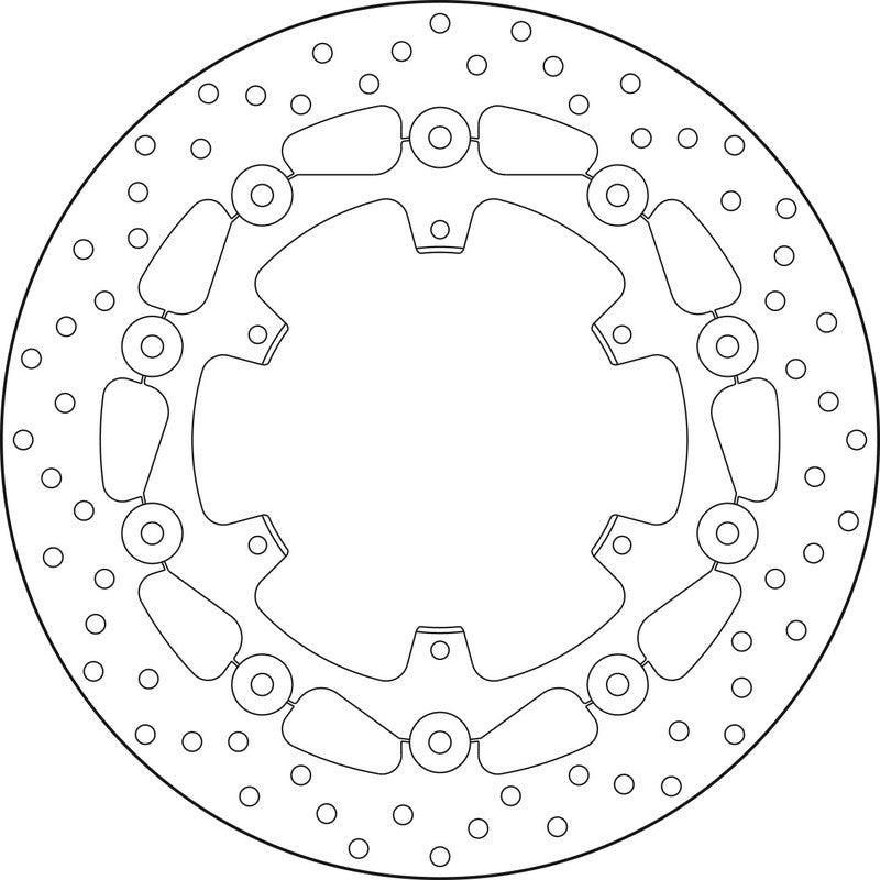 Brembo Serie Oro bremseskive flytende