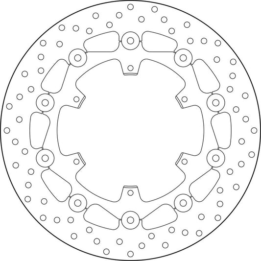 Brembo Serie Oro bremseskive flytende