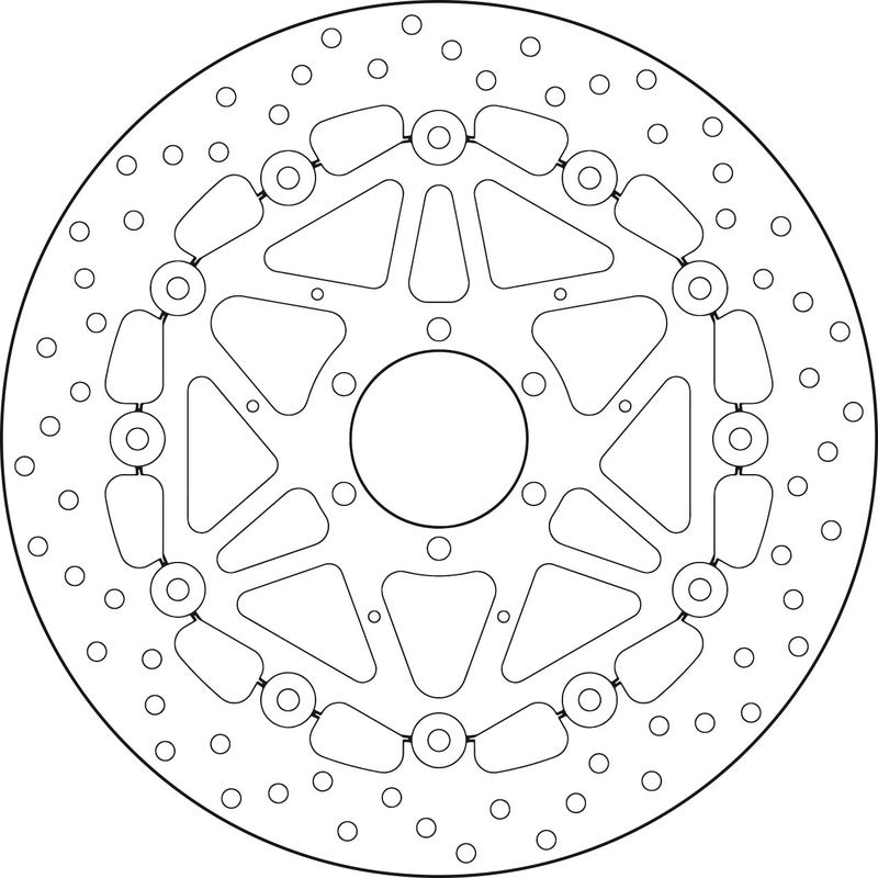 Brembo Serie Oro bremseskive flytende