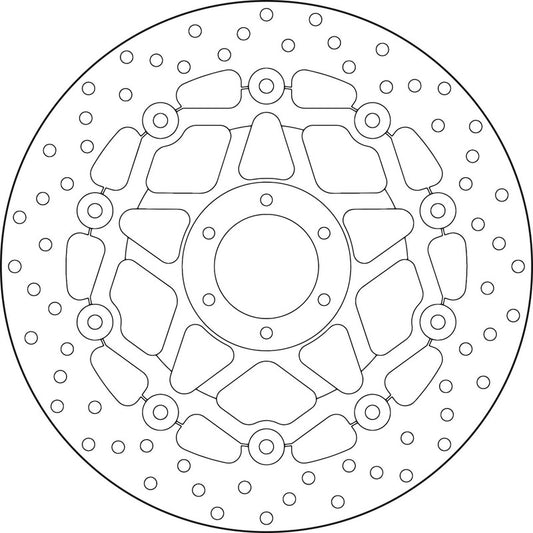 Brembo Serie Oro bremseskive flytende