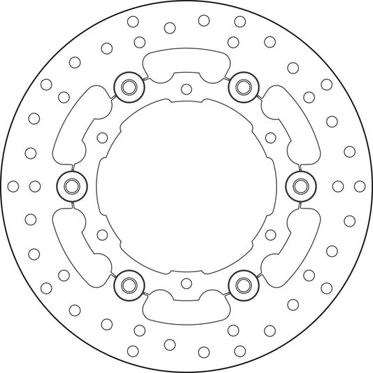 Brembo Serie Oro bremseskive flytende