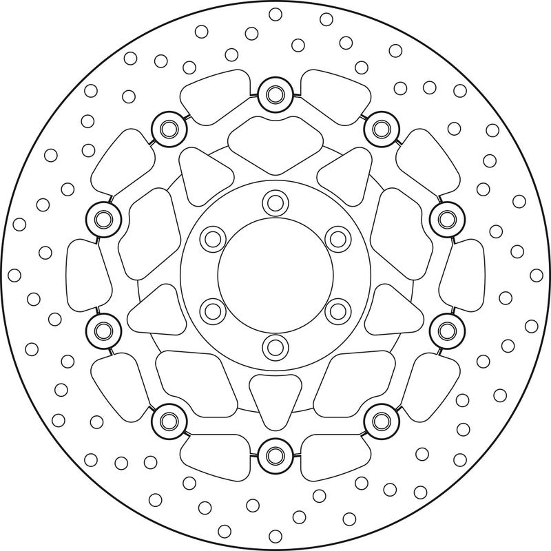 Brembo Serie Oro bremseskive flytende