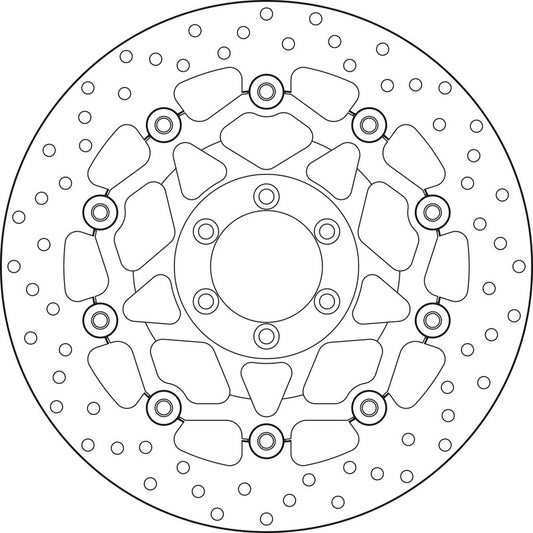 Brembo Serie Oro bremseskive flytende