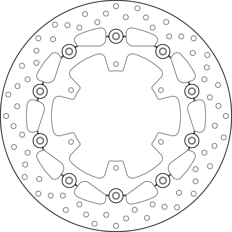 Brembo Serie Oro brakedisc floating