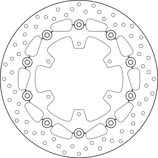 Brembo Serie Oro brakedisc floating