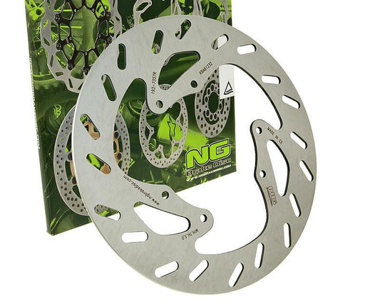 Bremseplate, Foran, Ytre Ø260mm, Aprilia / Derbi / Gilera / Rieju, 50cc med gear