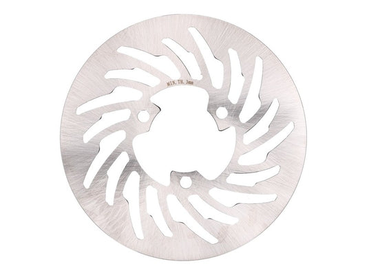 STD Bremseplate, Bak, Ytre Ø 218mm, Aprilia / Derbi / Gilera, 50cc med gir