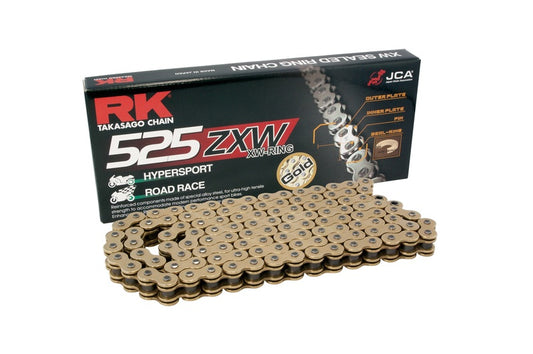 RK GB525ZXW XW-ringkjede +CLF (Nagledd)