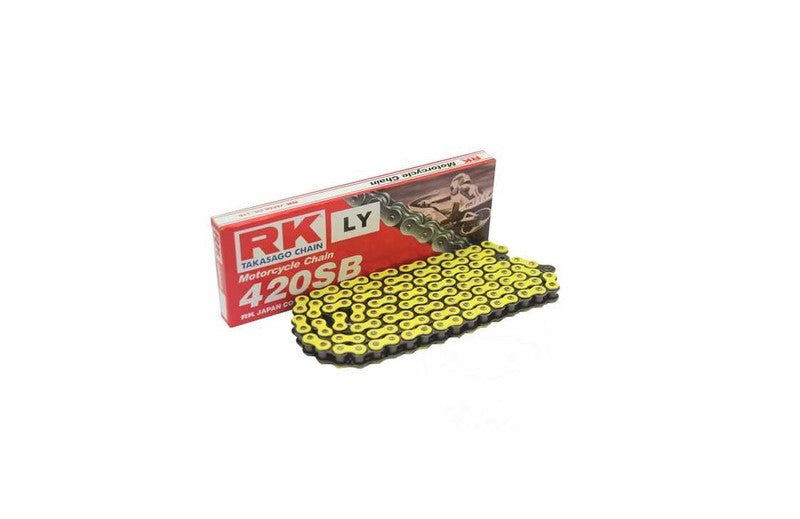 RK 420SB Kjede Gul +CL (Koblingsledd)