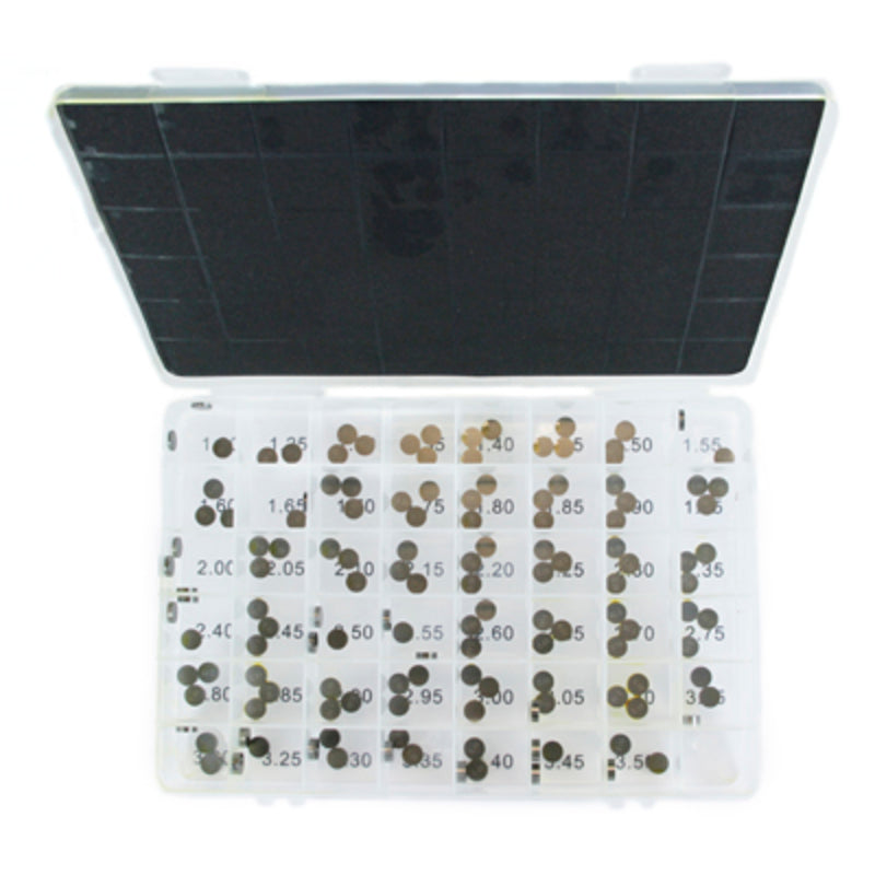 ProX Ventilshimsortiment 450cc 9.48 fra 1.20 til 3.50