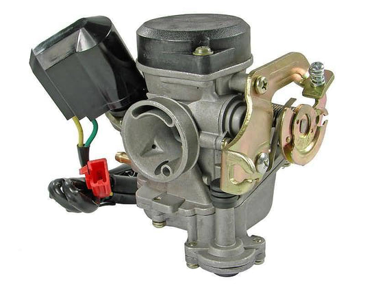 Forgasser 18mm, Plast-topp, Kina-scooter 4-T 50cc / Kymco 4-T / SYM 4-T