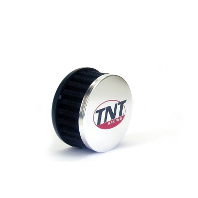 TNT Luftfilter, R-Box, Svart, Tilkobling Ø 28/35mm, (Ø 85mm l. 39mm)