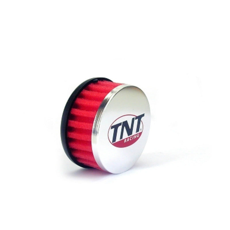 TNT Luftfilter, R-Box, Rød, Tilkobling Ø 28/35mm, (Ø 85mm l. 39mm)