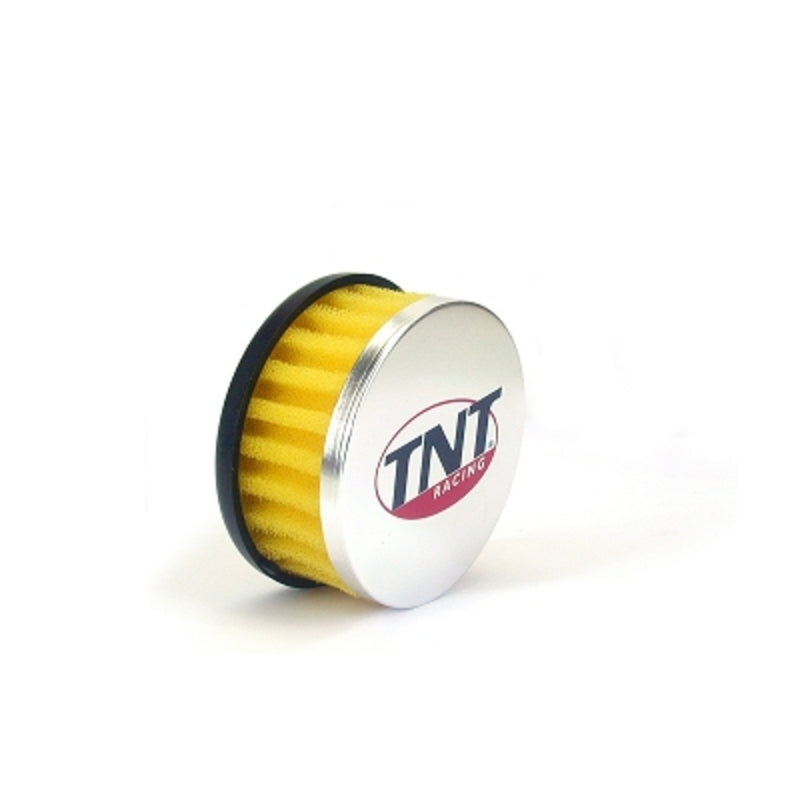 TNT Luftfilter, R-Box, Gul, Tilkobling Ø 28/35mm, (Ø 85mm l. 39mm)