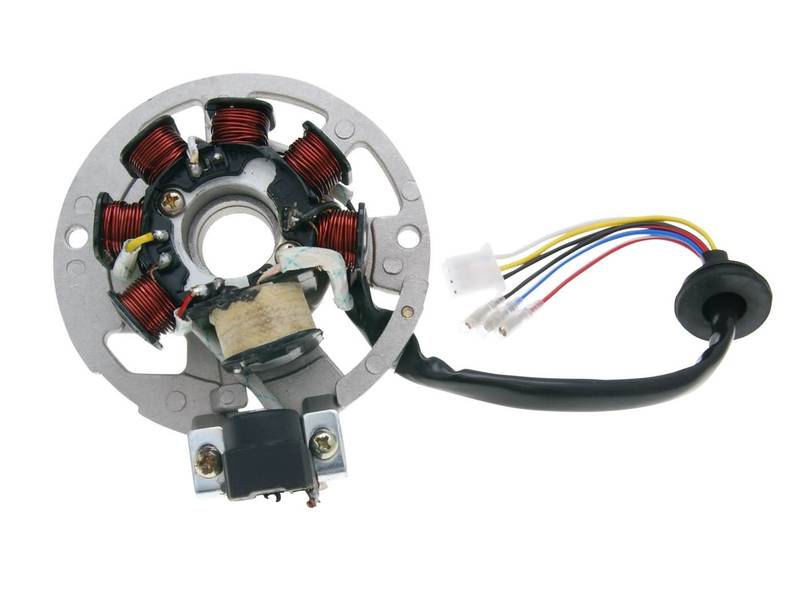 Stator, CPI- / Keeway-scootere 2-T, V.3 (3+1+1+1)