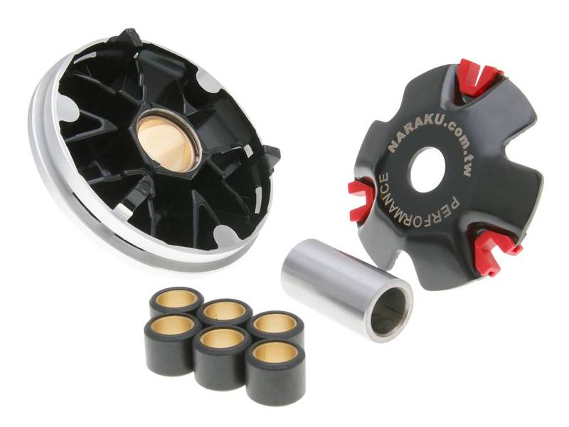 Naraku Variator sett HS Racing V2, China-scooters 4-S / Kymco 4-S / Peugeot 4-T