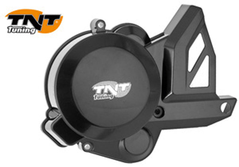 TNT Svinghjulsdeksel, Svart, Derbi Senda 06- / Aprilia RX,SX 06- / Gilera SMT 06-