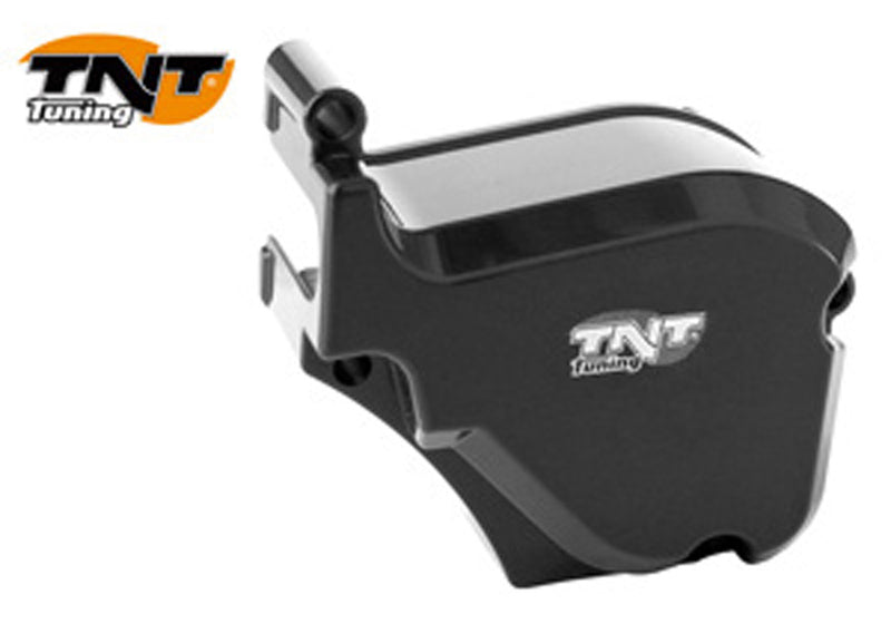 TNT Oljepumpedeksel, Svart, Derbi Senda 06- / Aprilia RX,SX 06- / Gilera SMT 06-