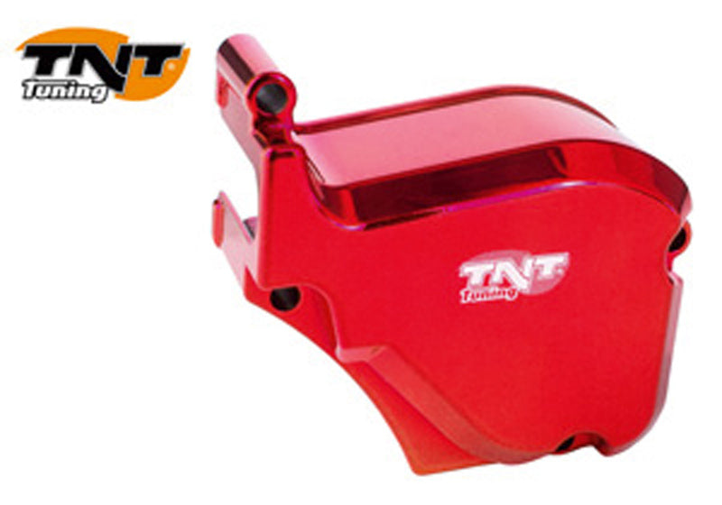 TNT Oljepumpedeksel, Rød, Derbi Senda 06- / Aprilia RX,SX 06- / Gilera SMT 06-