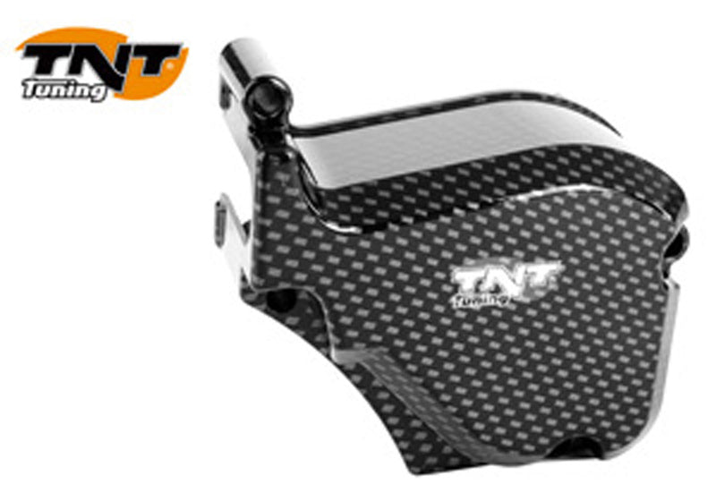 TNT Oljepumpe-deksel, Karbon-stil, Derbi Senda 06- / Aprilia RX,SX 06- / Gilera S
