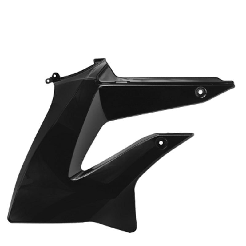 Radiatordeksel, Venstre, Svart, Derbi Senda DRD X-Treme 11-17, Gilera RCR,SMT 11-17