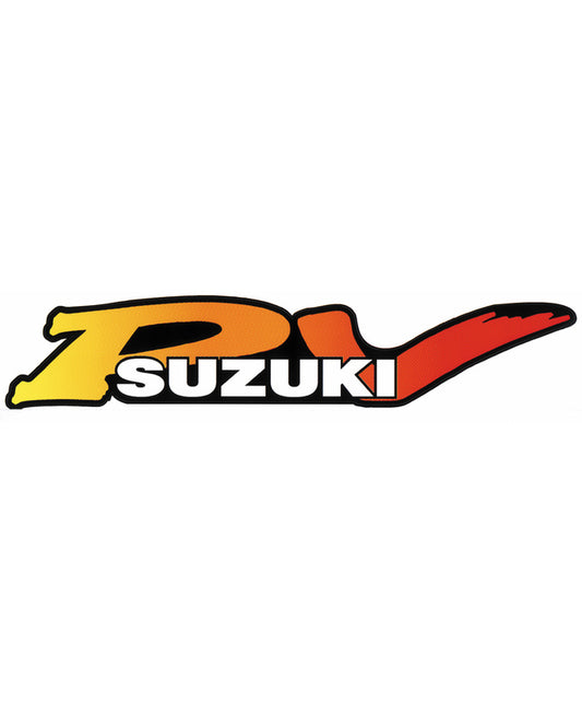 Tec-X Dekorkit, Hvit/Oransje, Suzuki PV50