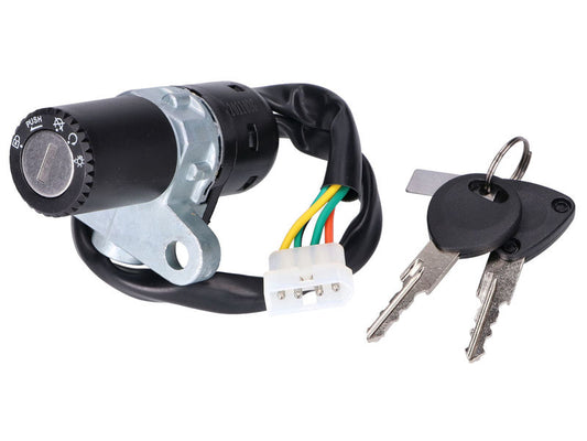 Tenningsbryter, Rieju MRT PowerUp 09-15, 4-pin, (0/001.060.8000)