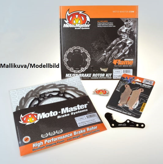Moto-Master Sett Flytende 270 Offroad BMW (skive-Adapter-Bremseklosser)