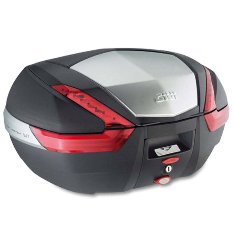 Givi V47 monokey 47lt koffert med svart umalt deksel