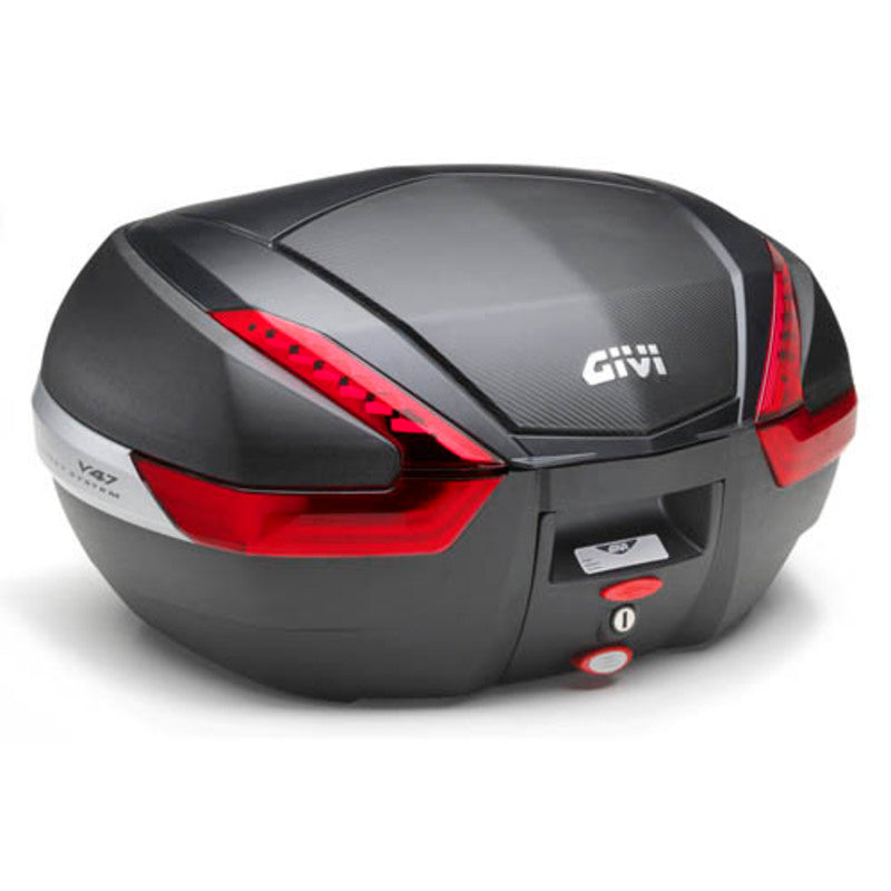 Givi V47 monokey 47lt koffert med karbonmønster
