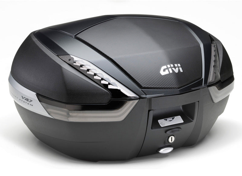 Givi V47 Tech monokey 47lt koffert med karbonmønster