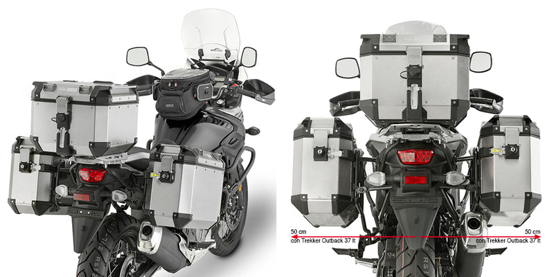 Givi Rørformet sideveskeholder for MONOKEY®-bokser