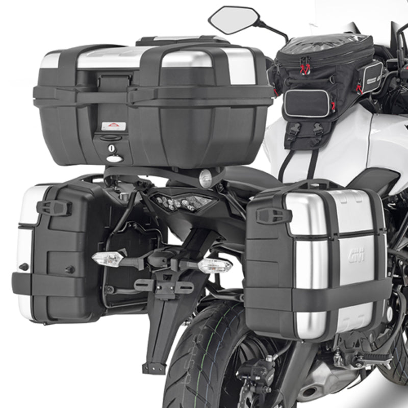 Givi Rørformet sideveskeholder for Versys 650 (15)