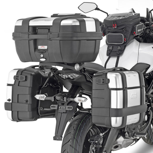 Givi Rørformet sideveskeholder for Versys 650 (15)