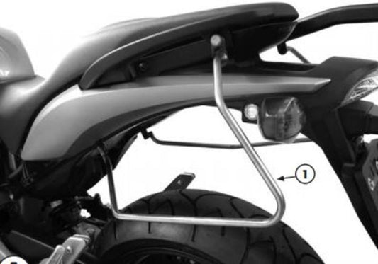 Givi Tubular sideholder for myk bagasje
