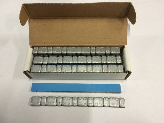 Balanservekt 6x2.5gr + 6x5gr (15 stk) Høyde 5mm Dybde.12.2mm (FE)