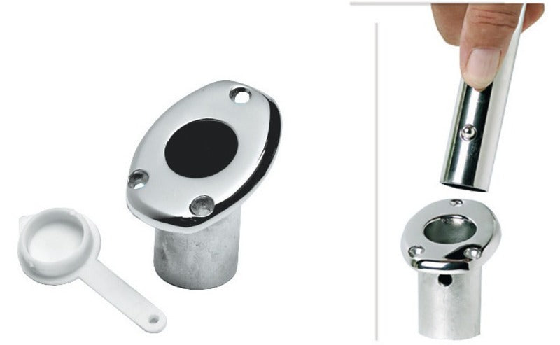 Flush flagstaff base